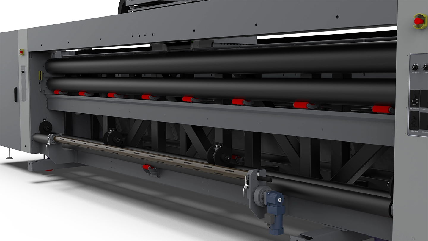 Rubber Roll Media Handle System